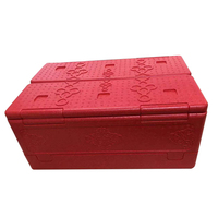 Boîte de transport isotherme EPP pour aliments avec 3 bacs GN en acier inoxydable et couvercles – Boîte chauffante pour le transport d'aliments chauds et froids pour la restauration