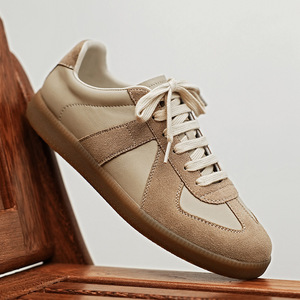 Nouvelles Chaussures Tendance Printemps-Automne en Cuir Véritable Décontractées et Respirantes avec Doublure en Peau d'Agneau, Confortables et Idéales pour le Sport. - Product Image 3
