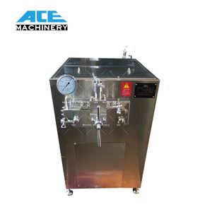 Homogeneizador Industrial de Alta Presión Ace para Leche y Jugos con Bomba de Acero Inoxidable, Capacidad de 1000L, Presión Máxima de 60Mpa - Product Image 3
