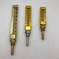 Termometer Kaca Industri Bentuk V untuk Kapal