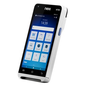 Lector de tarjetas de crédito SmartPOS Mini N750 Blanco y Negro NEIN750 - Product Image 1