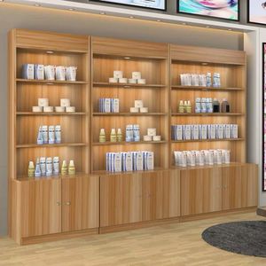 Nhà Máy Cung Cấp Tùy Chỉnh Bán Lẻ Hiển Thị Trường Hợp Hiển Thị Kính Mỹ Phẩm Hiển Thị <span class=keywords><strong>Showcase</strong></span> Mỹ Phẩm Cửa Hàng Kệ - Product Image 3