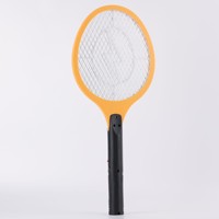 Raquette anti-moustiques électrique haute tension à grille large, rechargeable, sûre, écologique, pour la maison, personnalisable OEM
