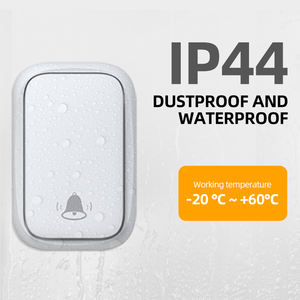 กริ่งประตูไร้สาย120V/220V สำหรับบ้านกริ่งควบคุมด้วยรีโมทคอนโทรลของ EU - Product Image 3