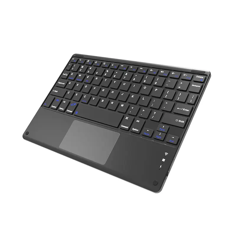 mini multi media wireless keyboard portable long endurance with touchpad wireless Bluetooth keyboard office