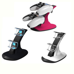 Mando de avión <span class=keywords><strong>PS5</strong></span> de <span class=keywords><strong>dos</strong></span> plazas <span class=keywords><strong>con</strong></span> diente azul, mando inalámbrico P5 <span class=keywords><strong>con</strong></span> cargador - Product Image 1