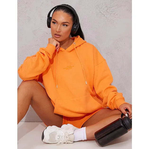 cotton quality womens custom fashion 2 piece set outfit summer retro suit lounge wear women logo spring 2023 street work out