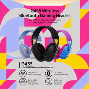 Auriculares Inalámbricos para Juegos Logitech G435 LIGHTSPEED, Auriculares Ligeros <span class=keywords><strong>de</strong></span> Baja Latencia para PC, PS5, PS4, Switch - Product Image 2