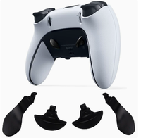 Lot de 10 pièces de rechange pour manette PS5 Dualsense EDGE : capuchons de joystick et extracteur de boutons arrière
