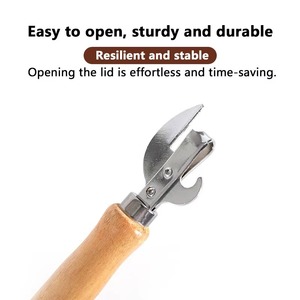 Ouvre-boîte multifonctionnel, gadgets manuels pour enlever les couvercles, accessoires de cuisine pour bocaux, ouvre-bouteilles - Product Image 4
