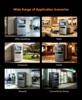 Kiosco Expendedor de Bebidas JK89, Resistente a la Intemperie, para Café Frío, Refrescos y Jugos, con Tecnología IoT Inteligente para Escuelas y Parques