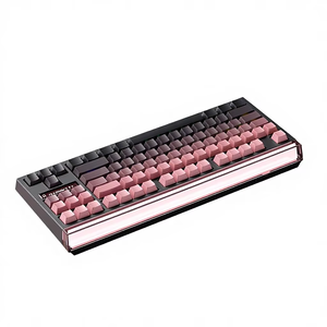 Langtu T87 Özelleştirilebilir Şeffaf RGB Arkadan Aydınlatmalı Mekanik Klavye Ofis Oyunları İçin Üç Modlu Hot-Swappable Kablosuz - Product Image 1