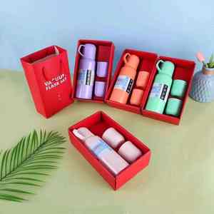 Ensemble de thermos isotherme Jupeng au design moderne, anti-fuite, grande capacité, écologique, isolation thermique de 6 à 12 heures, boîte cadeau - Product Image 1