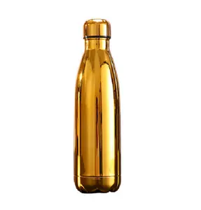 Supplier 2024 double wall insulated sports flasks 500ml 304 stainless steel outdoor water bottle