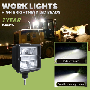 Faro LED de trabajo para vehículos industriales XRLL, SUV, camiones, con luz alta/baja, luz de trabajo, luz LED todoterreno, luz LED de conducción - Product Image 2
