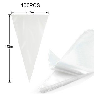 Sacchetti da <span class=keywords><strong>Pasticceria</strong></span> in Plastica da 12' per Decorazione Torte in Materiale LDPE - Product Image 2