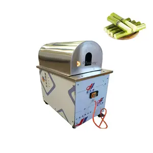 electric stainless steel sugar cane peel sugarcane peeling machine