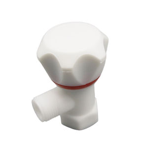 Robinet d'angle en plastique pour l'arrivée d'eau domestique, faible MOQ, en stock, à vendre - Product Image 3