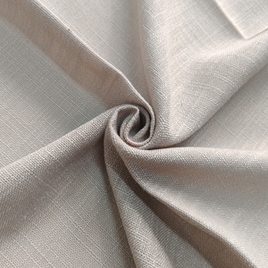 <span class=keywords><strong>Tela</strong></span> de Jacquard Lisa con Puntos <span class=keywords><strong>para</strong></span> Cortinas de Sala de Estar, Tejido de Punto con Hilo Teñido de Algodón y Lino Sintético - Product Image 2