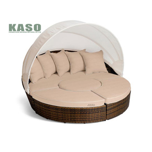 Meubles d'extérieur Patio <span class=keywords><strong>rotin</strong></span> jardin <span class=keywords><strong>osier</strong></span> <span class=keywords><strong>lit</strong></span> de soleil blanc Pe <span class=keywords><strong>rotin</strong></span> piscine <span class=keywords><strong>lit</strong></span> de jour hôtel plage canapé-<span class=keywords><strong>lit</strong></span> - Product Image 5