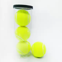 Balles de tennis MOZKUIB durables, résistantes aux chocs, élastiques, pression d'air constante pour les entraînements sportifs quotidiens, tous niveaux, entraînement des joueurs