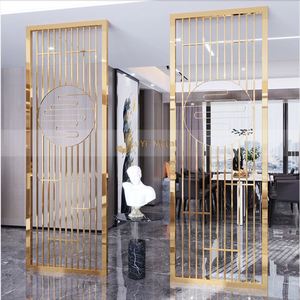 ANN027 Customized Modern Stainless Steel 304 Screen Partition with Coating Art Design Multifunctional Durable <b>Room</b> <b>Divider</b> - Product Image 5