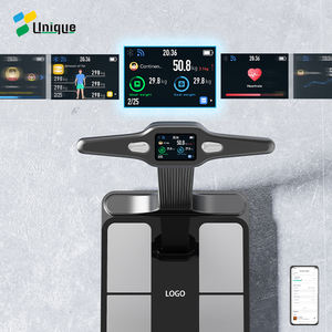 Moniteur de composition corporelle à 8 électrodes Balance de poids IMC Balance de graisse corporelle Balance à poignée de pesage numérique <span class=keywords><strong>avec</strong></span> WIFI et Bluetooth - Product Image 2
