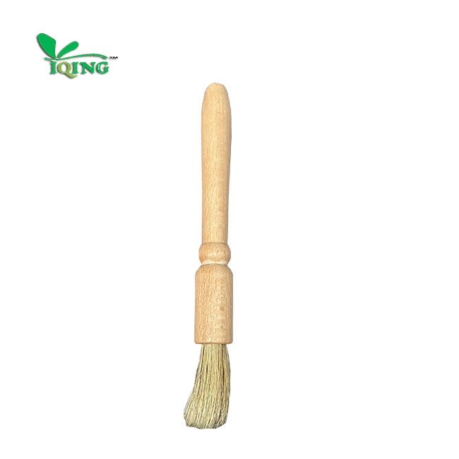 Энергосберегающая и экологичная деревянная щетка для волос, небольшая щетка для чистки волос с логотипом на заказ