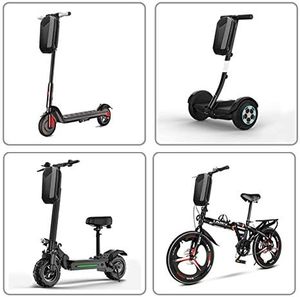 Wholesale Trend 4L Waterproof EVA+PU Black Scooter Storage Bags Front <b>Frame</b> <b>Bicycle</b> Electric Scooter Handlebar Bag 330g - Product Image 5