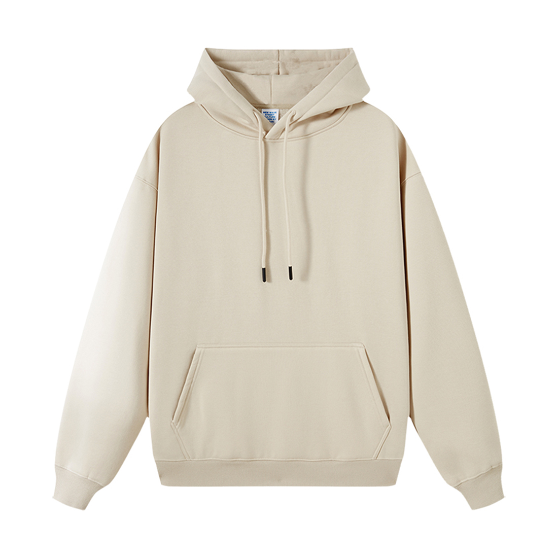 Sweat à capuche gris clair