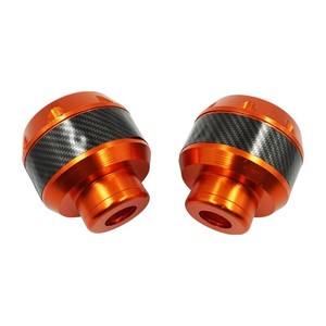 Pièces détachées pour motos Mocell CNC, protège-carter en aluminium, protection contre les chutes, décorateur en fibre de carbone, universel, anti-chute, pour fourche avant - Product Image 2