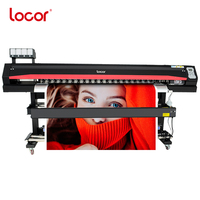 1,8 m 6ft DX5 XP600 Head Impresora de gran formato Uv Roll to Roll Plotter Impresión Banner/vinilo/máquina de lienzo Impresora