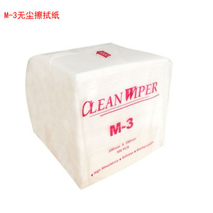 ผ้าเช็ดทำความสะอาดห้องคลีนรูม M-3 ขนาด 250 มม. X 250 มม. 100 ชิ้น กระดาษดูดซับฝุ่นป้องกันไฟฟ้าสถิตชั้นเดียวสำหรับทำความสะอาดแผงวงจรอิเล็กทรอนิกส์ - Product Image 3