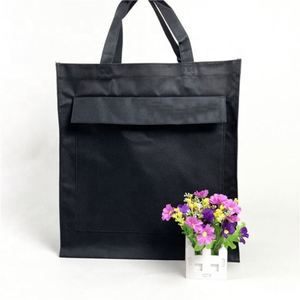 Venta al por mayor de bolsos de calidad para mujer con logotipo personalizado impreso logotipo personalizado proveedor de bolsas de poliéster con bolsillos - Product Image 1