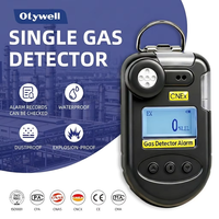 Détecteur de gaz portable, moniteur de gaz rechargeable, détecteur intelligent d'éthylène, portable et manuel
