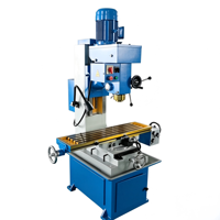 Ventes directes usine : Perceuse verticale de table ZX50C légère 220V, broche M16, petite machine de fraisage et de perçage