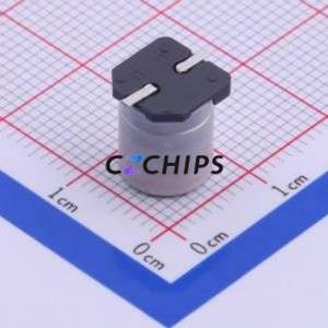 ตัวเก็บประจุ EEEHA1E221UP อลูมิเนียมอิเล็กโทรลีติค SMD D8xL10.2mm 220uF 20% 25V 160mA-120Hz - Product Image 2