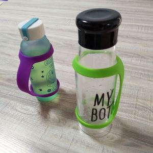 Sangle de transport extensible en silicone personnalisée pour bouteille d'eau, idéale pour les activités de plein air et les voyages minimalistes - Product Image 5