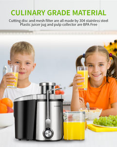 عصارة طرد مركزي سريعة مع فم كبير 3 "للفواكه الكاملة والخضراوات خالية من بيسفادا وعصارة مطبخ من الفولاذ المقاوم للصدأ - Product Image 3