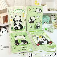 Carnet Kawaii A5 60 feuilles, motif dessin animé, couleurs vives, épaissi, journal étudiant, animaux mignons, feuilles mobiles