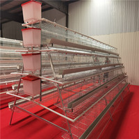 Cage à poulets en acier galvanisé à quatre niveaux BANGYUAN BYA, avec mangeoires automatiques personnalisables, nouvelle fabrication chinoise, garantie 3 ans