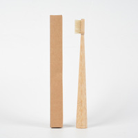 Vente chaude Professionnel Écologique Brosse À Dents En Bambou Grande Brosse À Dents En Poils De Sanglier Doux pour Adultes