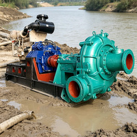 Pompe à boues haute pression à grand débit pour dragueuse de sable de lac et de mer