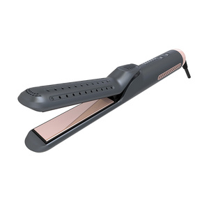 เครื่องยืดผมและดัดผมแบบ2 in 1แรงดันไฟฟ้าคู่ป้องกันสิทธิบัตร - Product Image 1