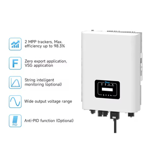 Onduleur solaire triphasé connecté au réseau 4-12kW SUN-4/5/6/7/8/10/12K-G05 sans transformateur, efficacité 98,3% - Product Image 6