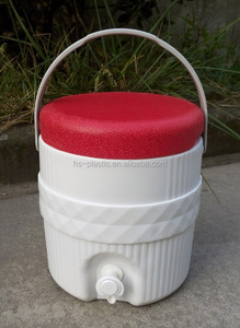 HS Bình Nhựa 2 Gallon Bình Làm Mát Ngực Đá Đồ Uống Có Vòi Nước Và Tay Cầm Giữ Đồ Hộp Đá Nhỏ Làm Mát Ngực - Product Image 5