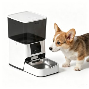 Comedero Automático para Mascotas con Dispensador de Agua Integrado, Dispensador Inteligente con App, Gran Capacidad de Almacenamiento - Product Image 1