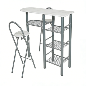 <span class=keywords><strong>Yukai</strong></span> nouveau produit 1 + 2 ensemble de table à manger au design simple avec 2 chaises DS-216 en MDF - Product Image 3