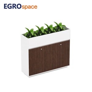 ตู้เก็บเอกสารสำนักงาน EGROspace เฟอร์นิเจอร์หรูหราทันสมัย บานประตูไม้แบบแกว่ง พร้อมระบบล็อคแบบกำหนดเองได้ - Product Image 1