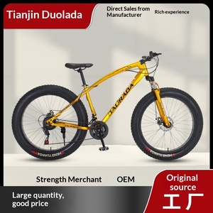 Bicicleta de Playa Doriada <span class=keywords><strong>DAURADA</strong></span> Directo de Fábrica, 26 Pulgadas, Todoterreno, Neumático Ancho 4.0, Amortiguación, Cuadro de Acero de Alto Carbono A3 - Product Image 5